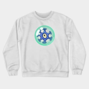 Funny Monster (in the Bubble) Crewneck Sweatshirt